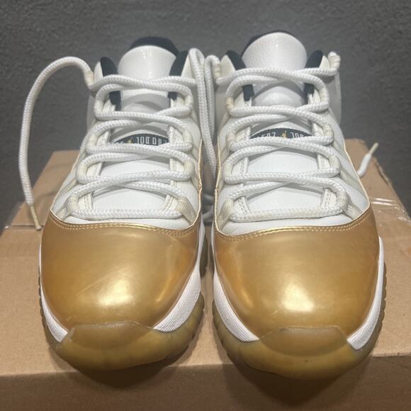 Nike Air Jordan 11 Retro Low Closing Ceremony Size 10.5 White 528895-103